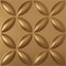 Ekena Millwork 19 5/8in. W x 19 5/8in. H Wallflower EnduraWall Decorative 3D Wall Panel Covers 2.67 Sq. Ft. WP20X20WABGL - alternate 1